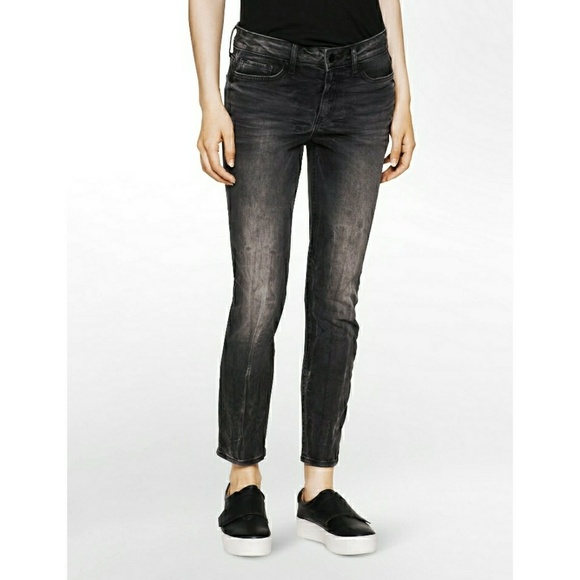 🚺NWOT CALVIN KLEIN Ultimate Skinny Ankle Jeans - Picture 7 of 8